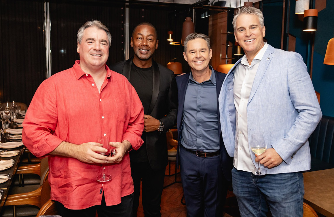 Nine’s Todd Woodbridge serves up a special night for Perth media and clients