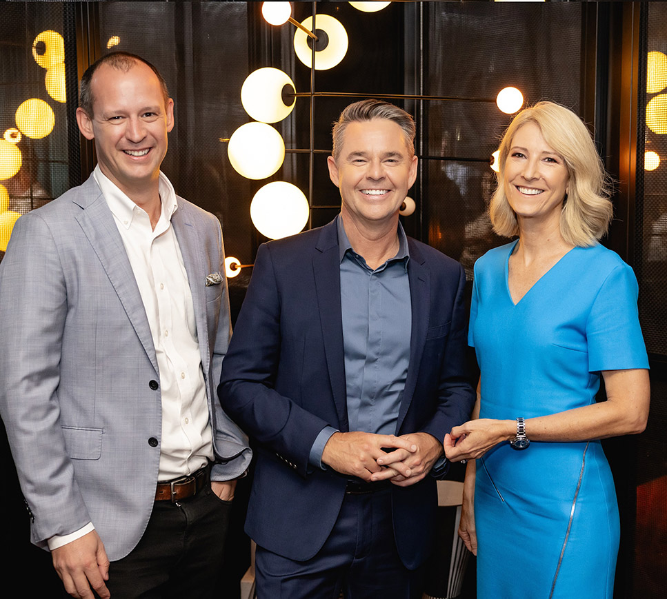 Nine’s Todd Woodbridge serves up a special night for Perth media and clients