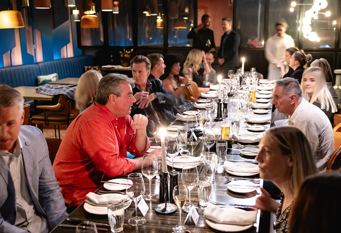 Nine’s Todd Woodbridge serves up a special night for Perth media and clients