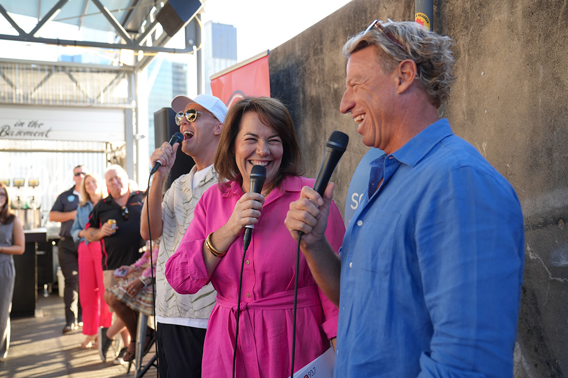 Good Times: Nova 93.7 hosts client sundowner