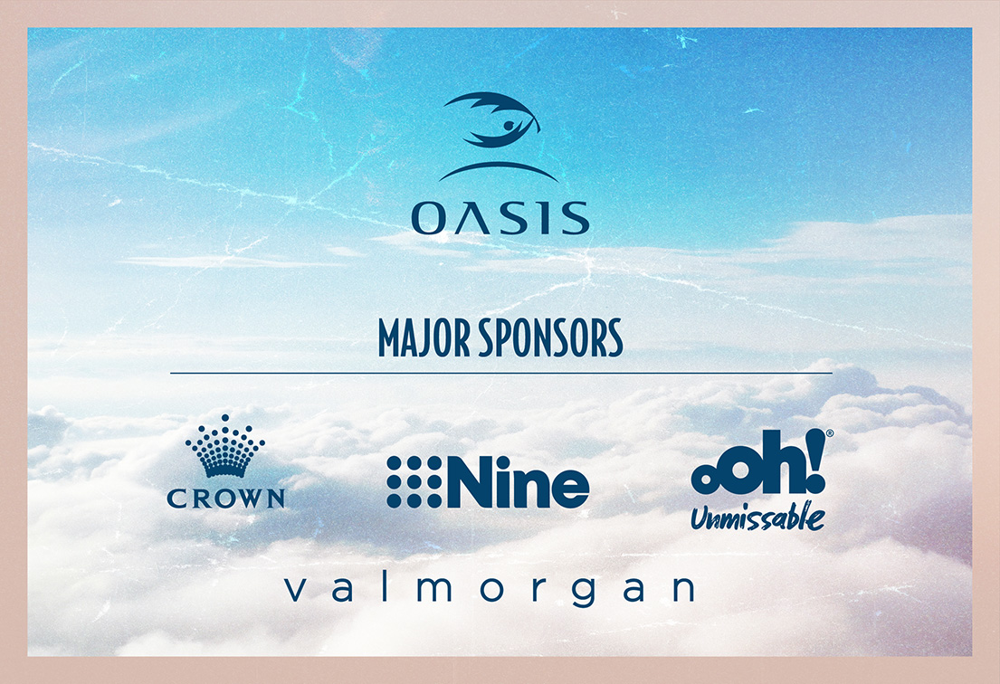 Major sponsors confirmed for Oasis 2024