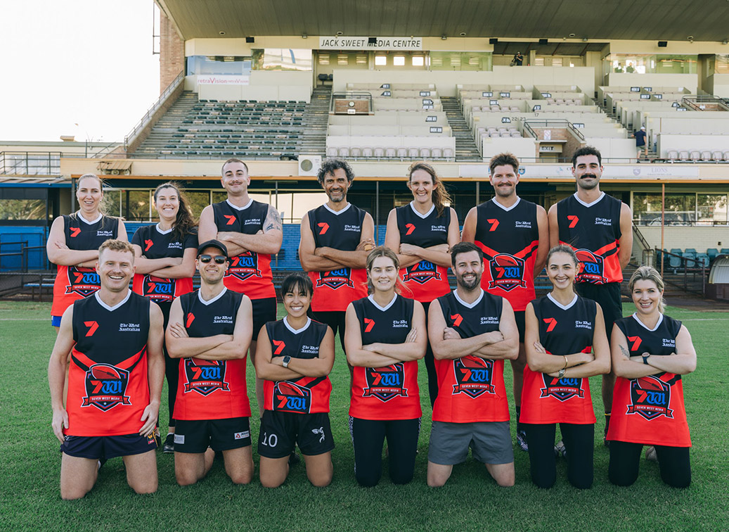Advertising All-Stars take out the Annual Seven West Media AFL 9’s Challenge