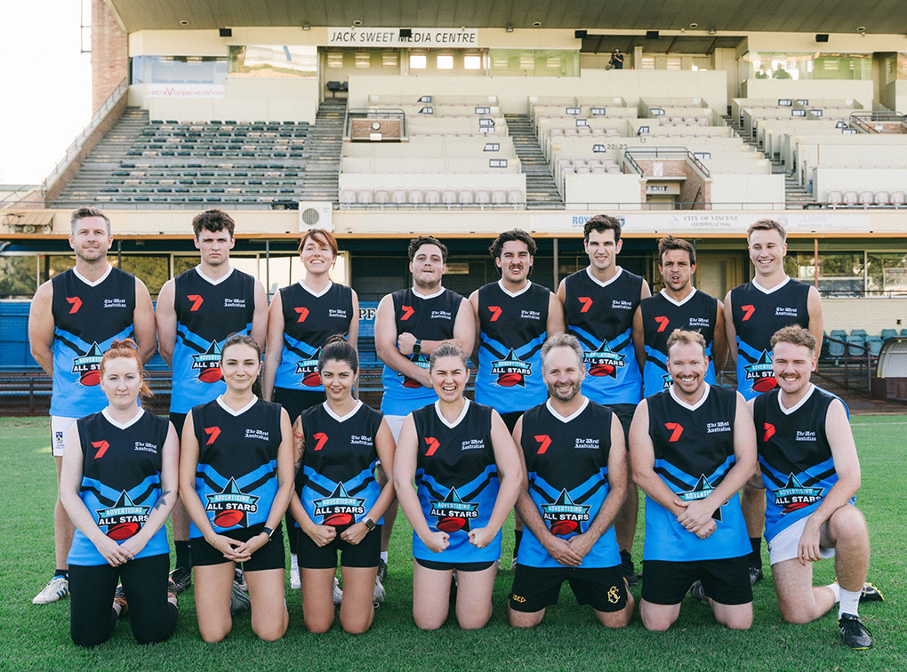 Advertising All-Stars take out the Annual Seven West Media AFL 9’s Challenge