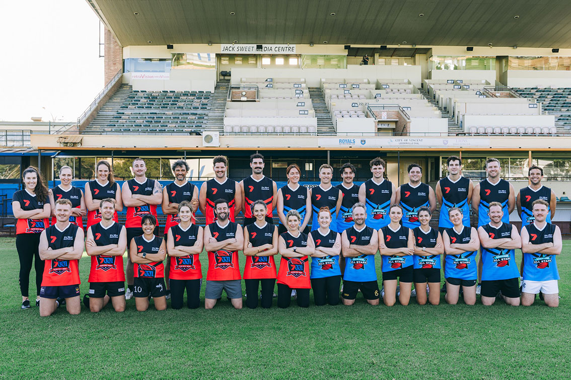 Advertising All-Stars take out the Annual Seven West Media AFL 9’s Challenge