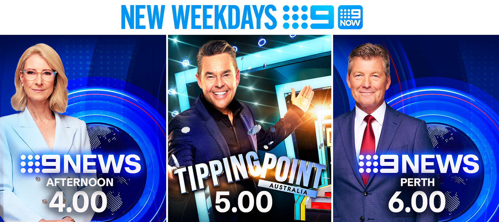 Nine Perth announces a fresh lineup of afternoon news and entertainment