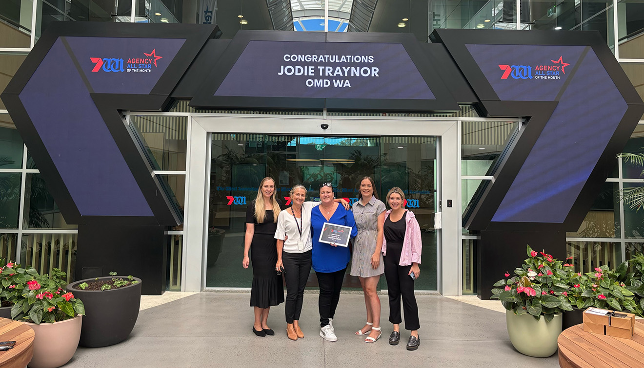 OMD WA’s Jodie Traynor named Seven West Media February Agency All-Star winner