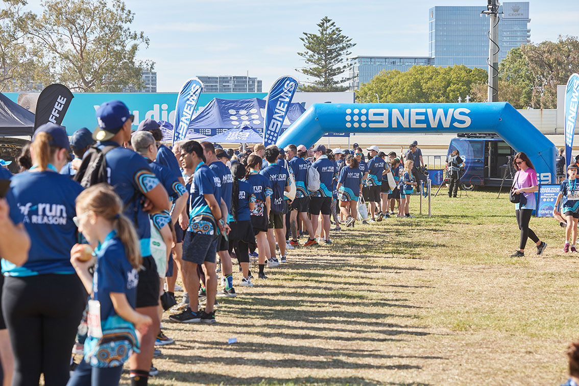 Nine Perth engages the community at the record-breaking HBF run for a reason 2024