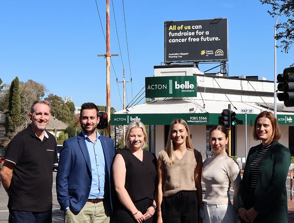 Bonfire collaborates with Cancer Council WA on iconic billboard campaign
