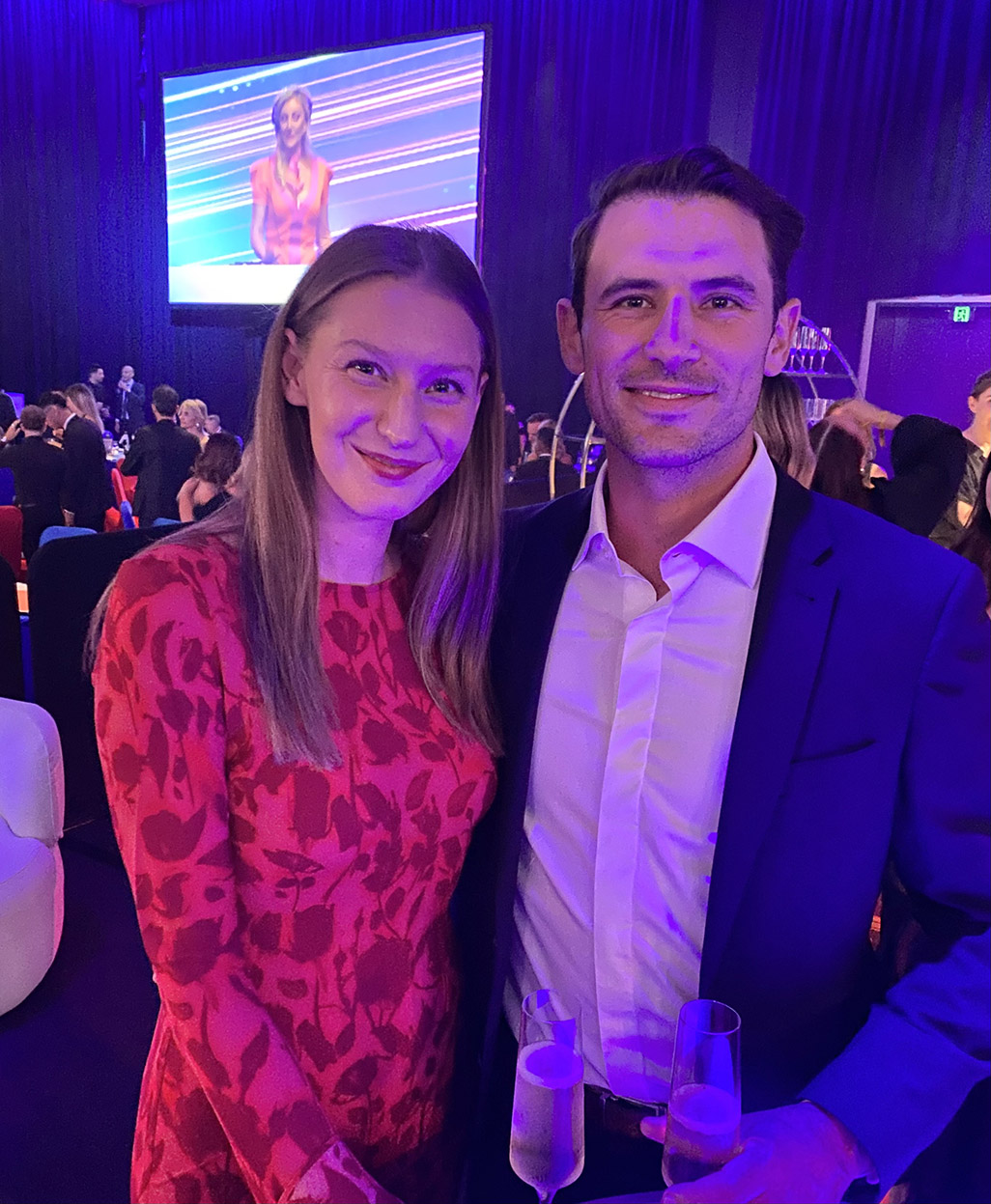 Mimi Crompton from Gage Roads Brew Co takes out the Campaign Brief Marketing Executive of the Year award at the 2024 Oasis Ball