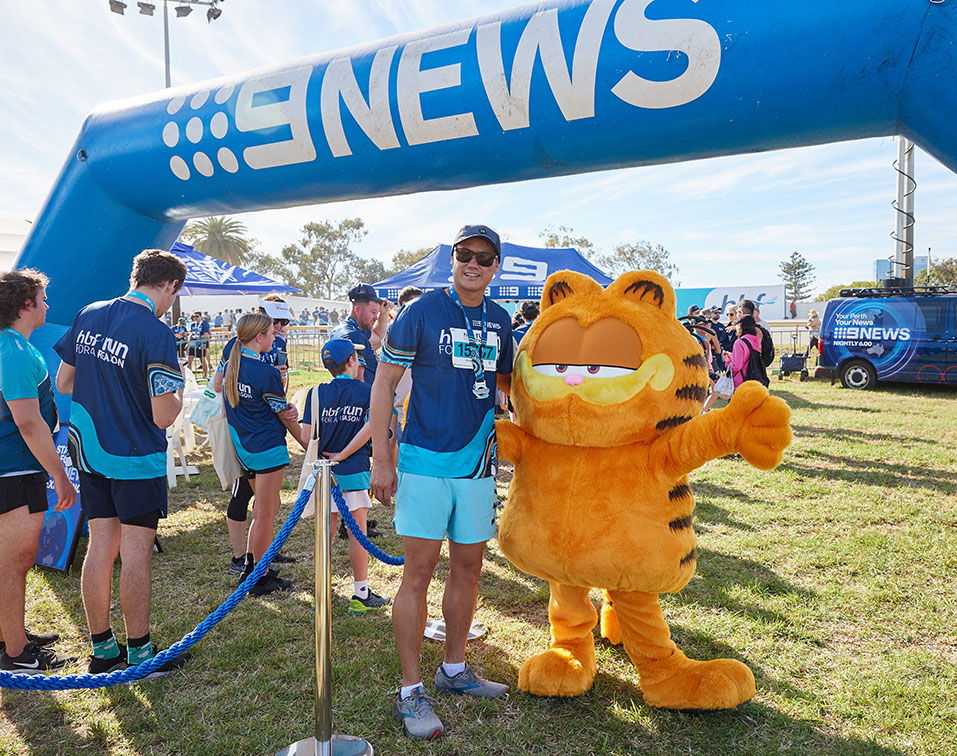 Nine Perth engages the community at the record-breaking HBF run for a reason 2024