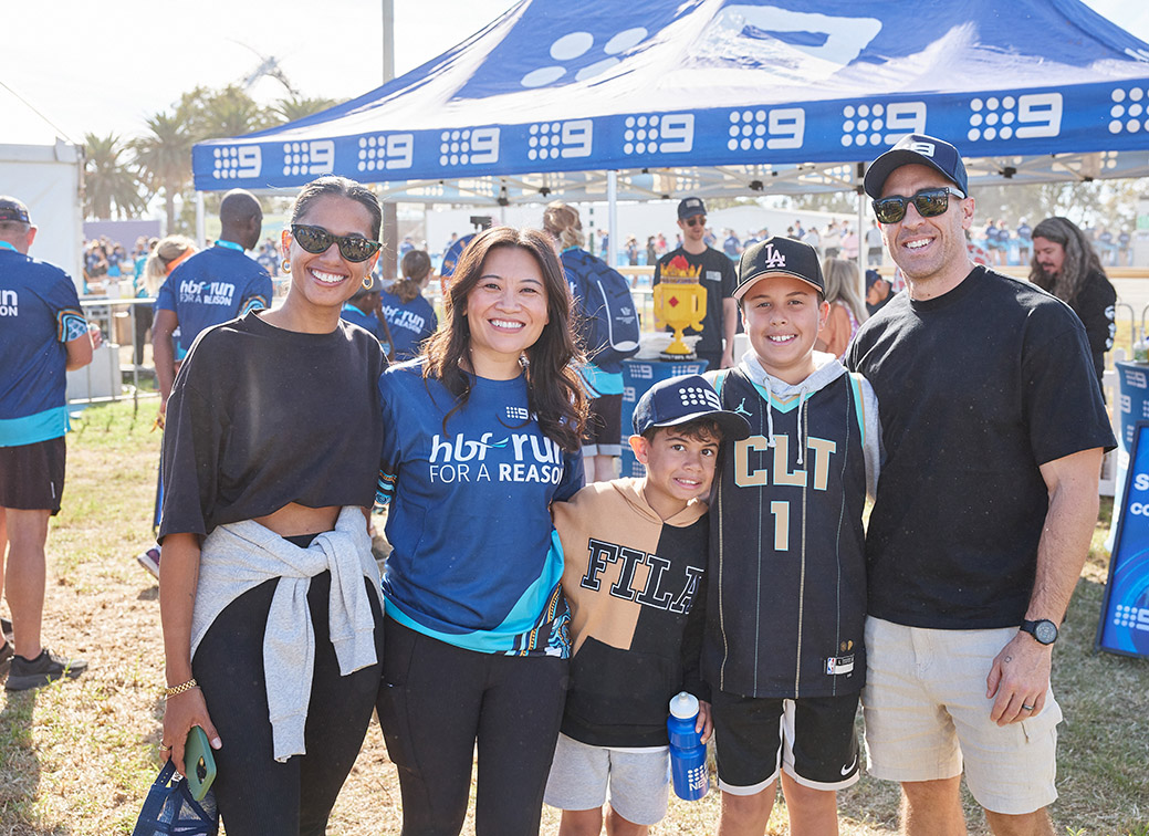Nine Perth engages the community at the record-breaking HBF run for a reason 2024