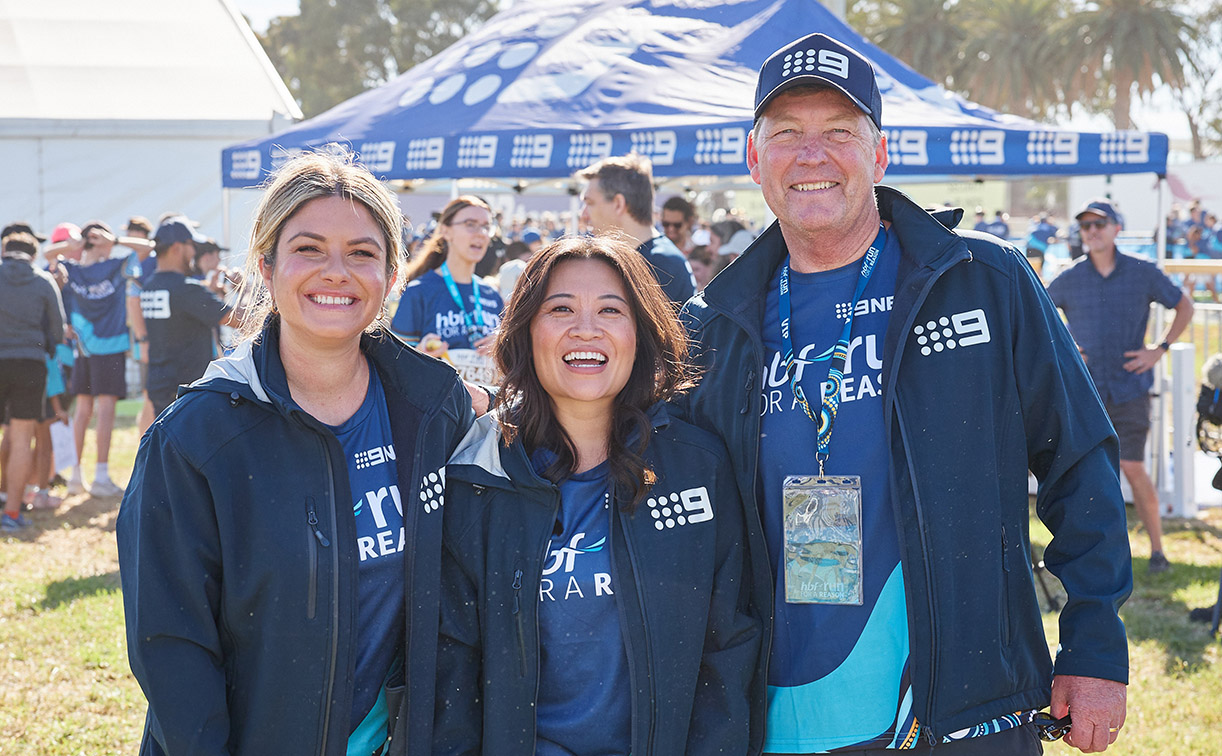 Nine Perth engages the community at the record-breaking HBF run for a reason 2024