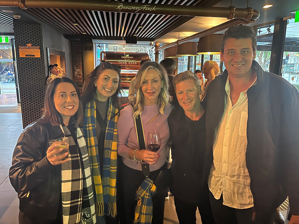 SCA Perth headed east for a weekend trip with clients to the AFL capital of Australia