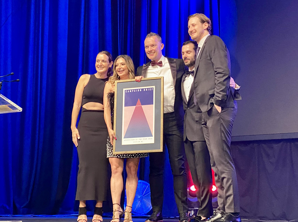 Tourism WA crowned Campaign Brief Advertiser of the Year at the Gala Oasis Ball