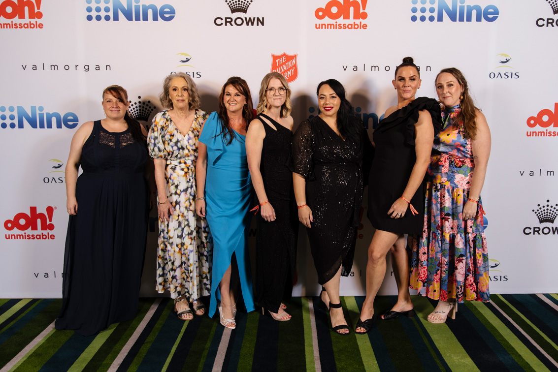 Good times in front of the Oasis Ball Media Wall