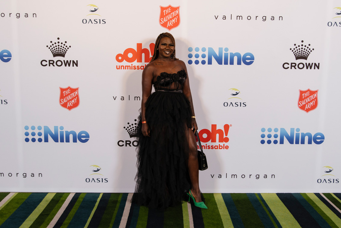 Good times in front of the Oasis Ball Media Wall