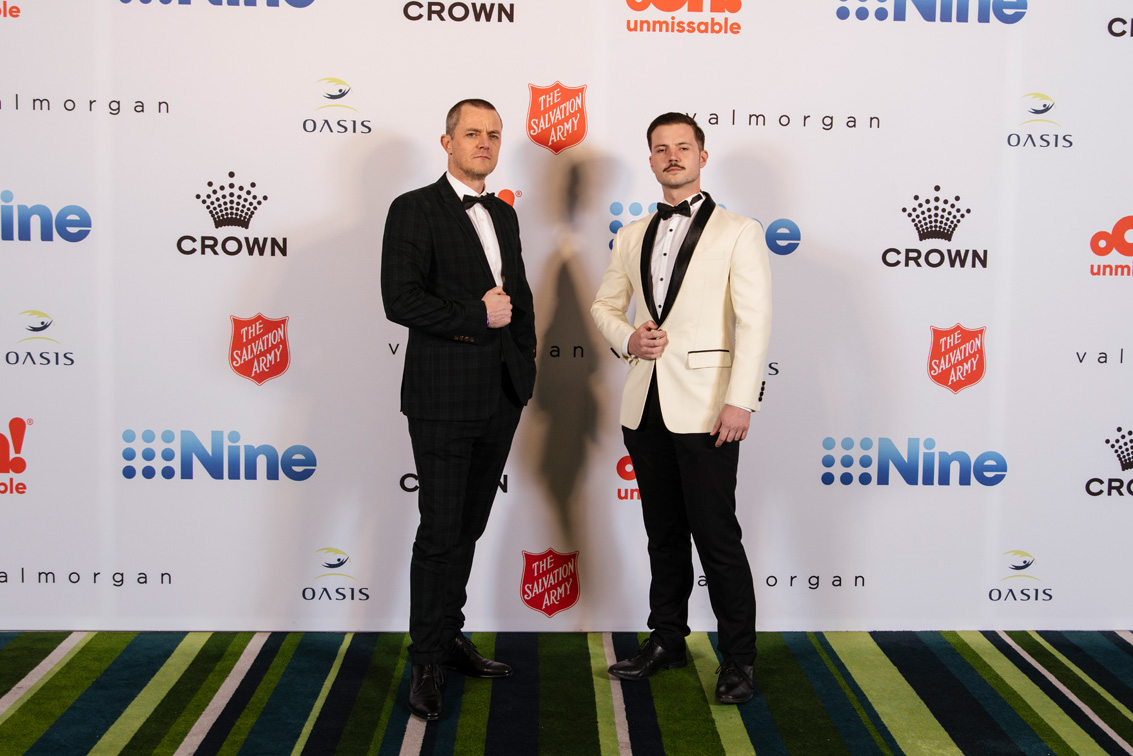 Good times in front of the Oasis Ball Media Wall
