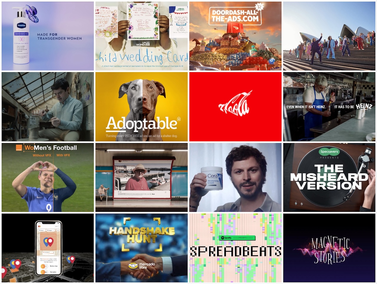 View every Grand Prix winner from Cannes Lions