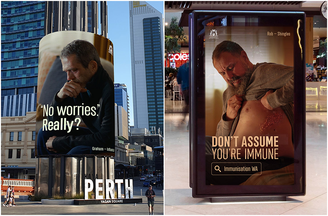 New WA public awareness campaign created by 303 MullenLowe tackles vaccine misinformation