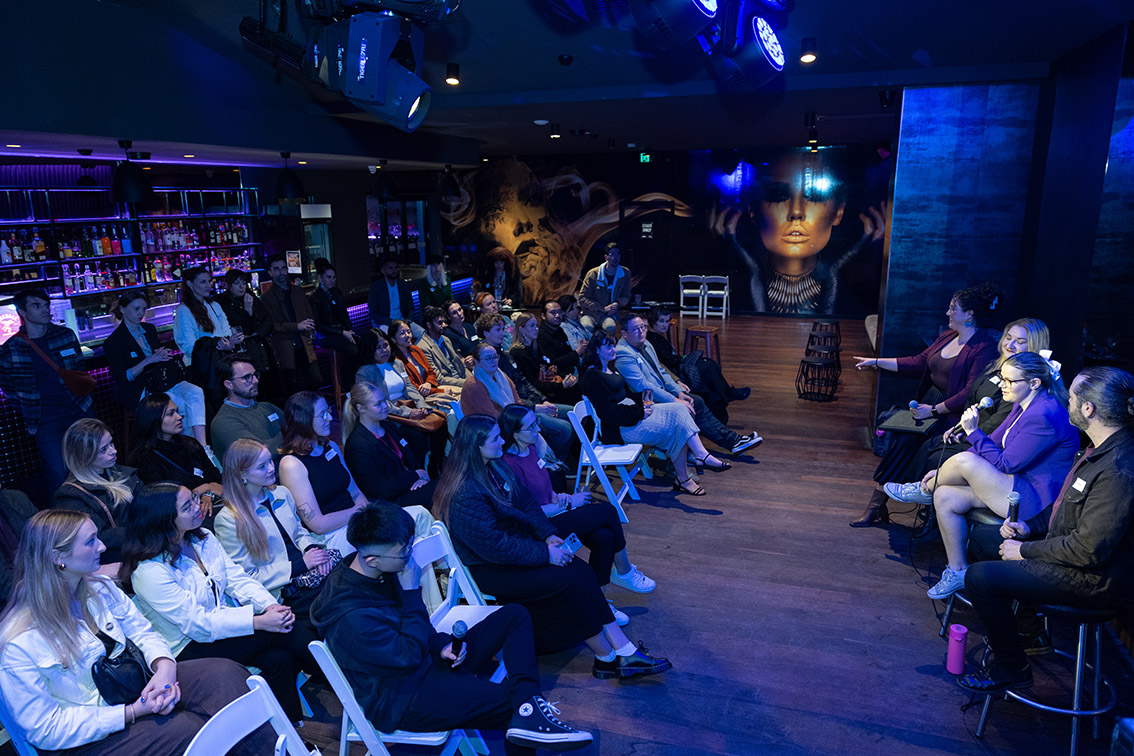 She Codes Australia’s Founder Kate Kirwin inspires attendees at latest Grill The Marketer