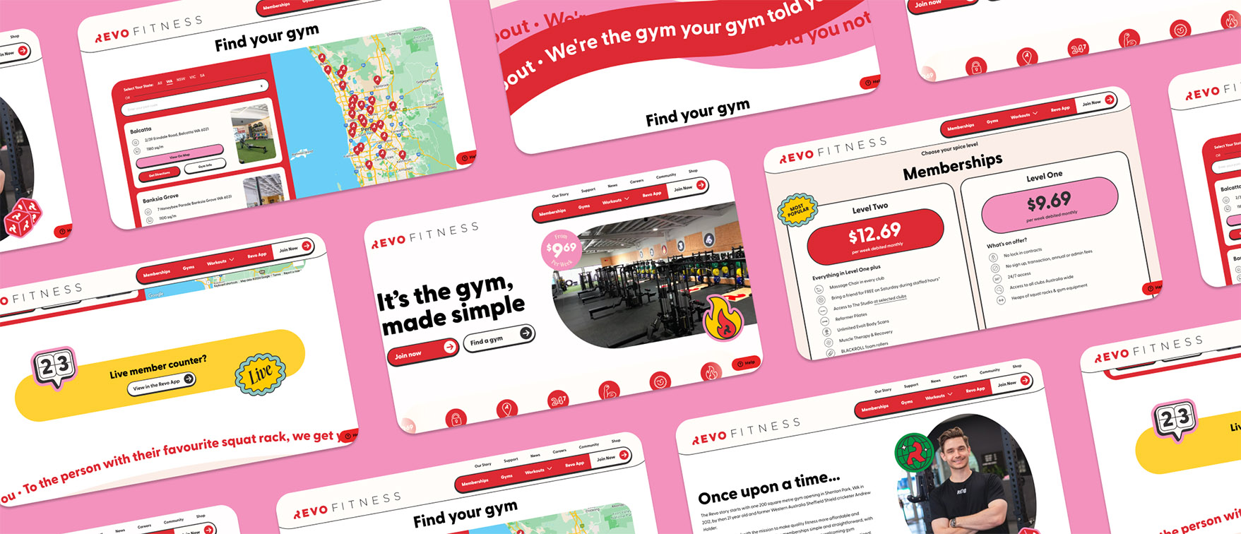 Start Digital brings Revo Fitness’ rebrand to life