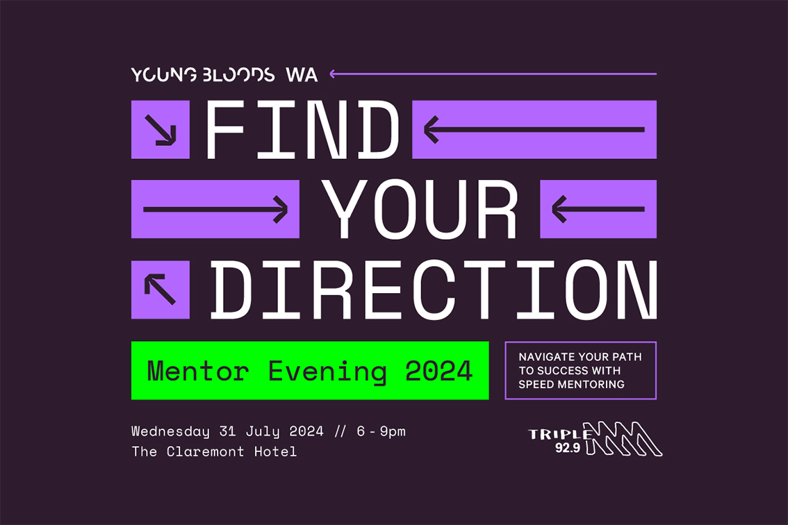 Find your direction at Youngbloods Mentor Evening 2024 – Wednesday July 31st