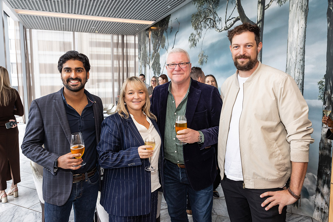 Nine Perth hosts media and clients at long table lunch with The Block’s Scott Cam