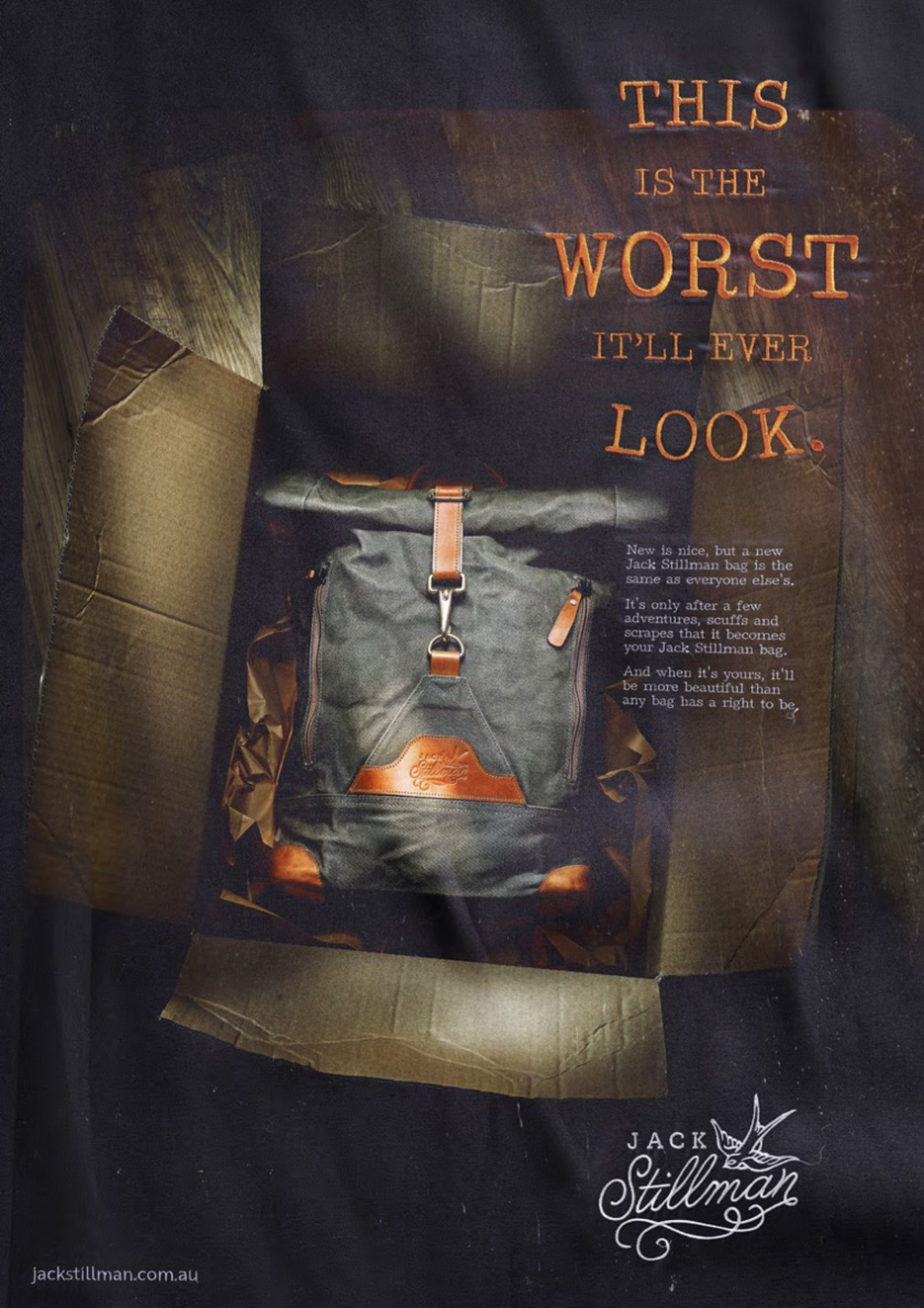 kwpx&partners’ new campaign for boutique baggage brand Jack Stillman is sew cool