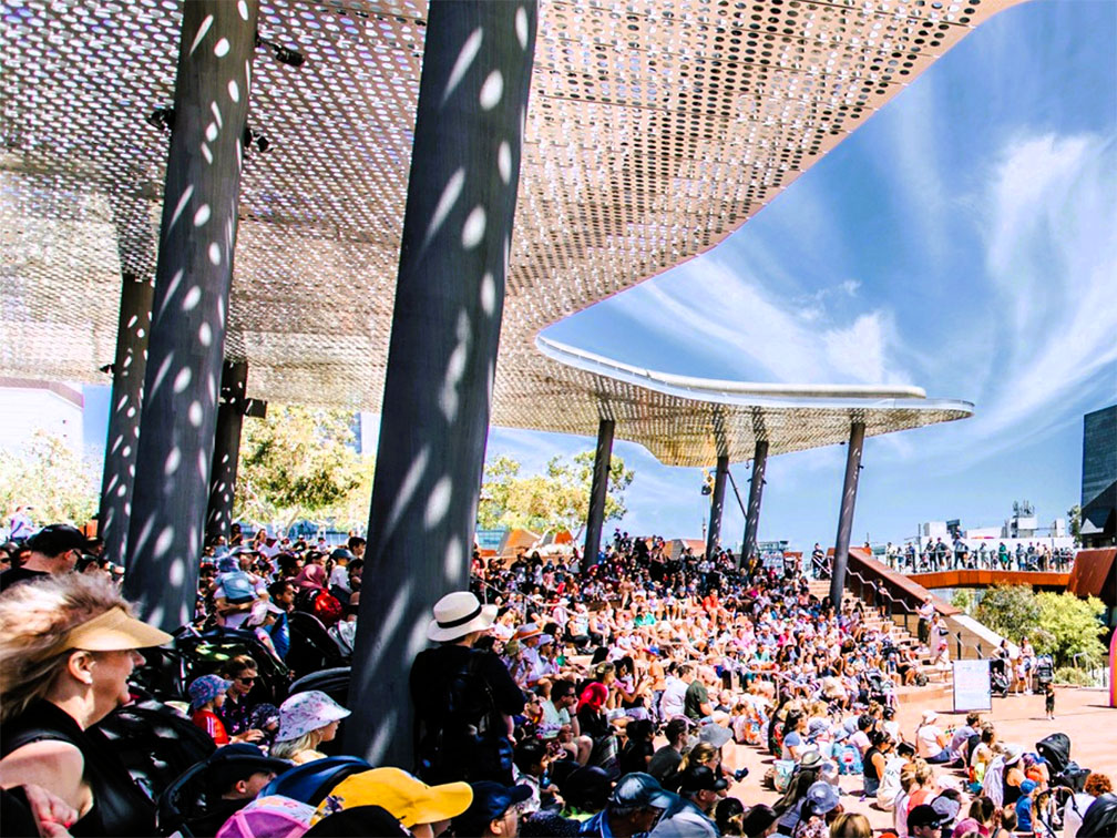 Thousands enjoy Perth Olympics live site at Yagan Square, streaming Nine’s exclusive broadcast