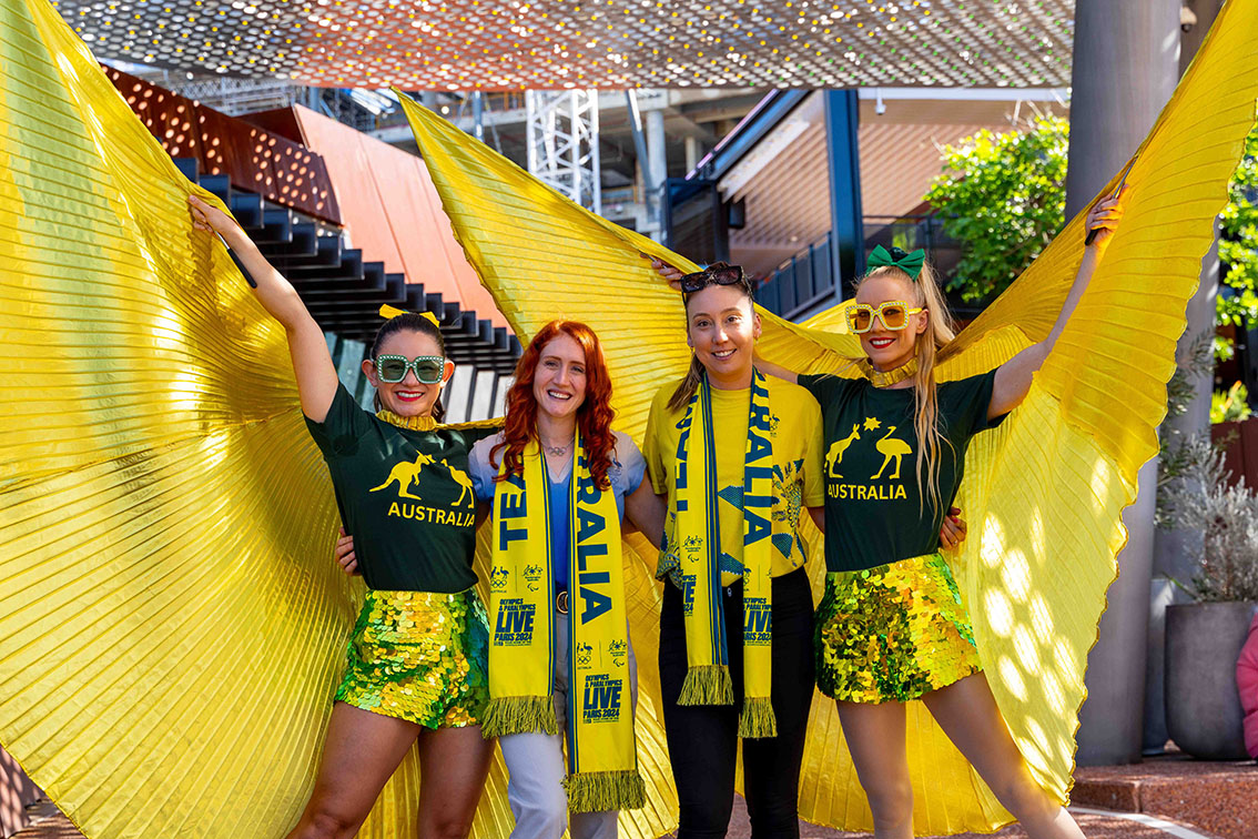 Thousands enjoy Perth Olympics live site at Yagan Square, streaming Nine’s exclusive broadcast