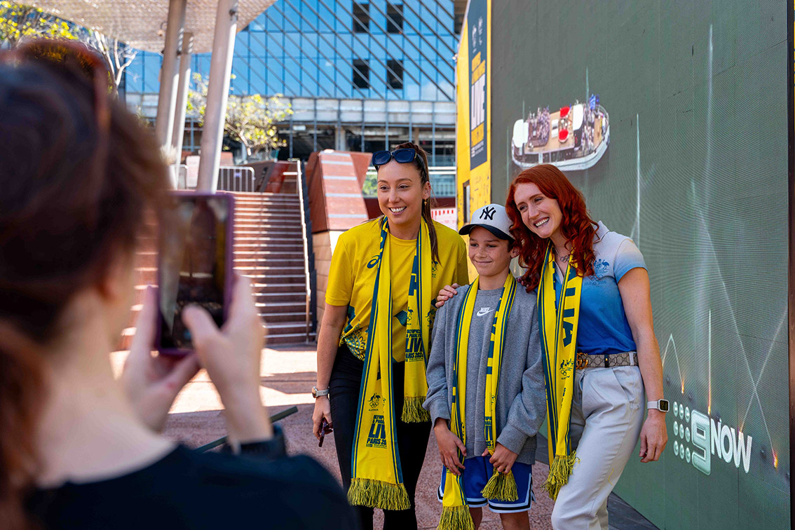 Thousands enjoy Perth Olympics live site at Yagan Square, streaming Nine’s exclusive broadcast
