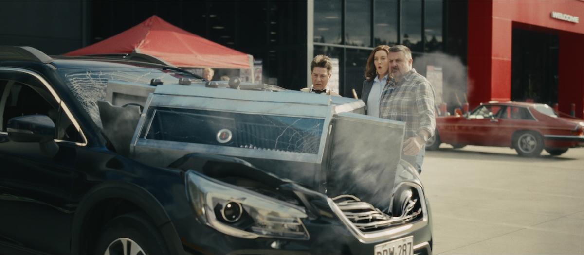 Reversing is tricky but the damage is reversible in new Budget Direct work via 303 ML Sydney