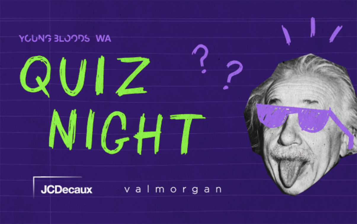 Get your tickets for Youngbloods WA 2024 Quiz Night – returning Thursday 15th August