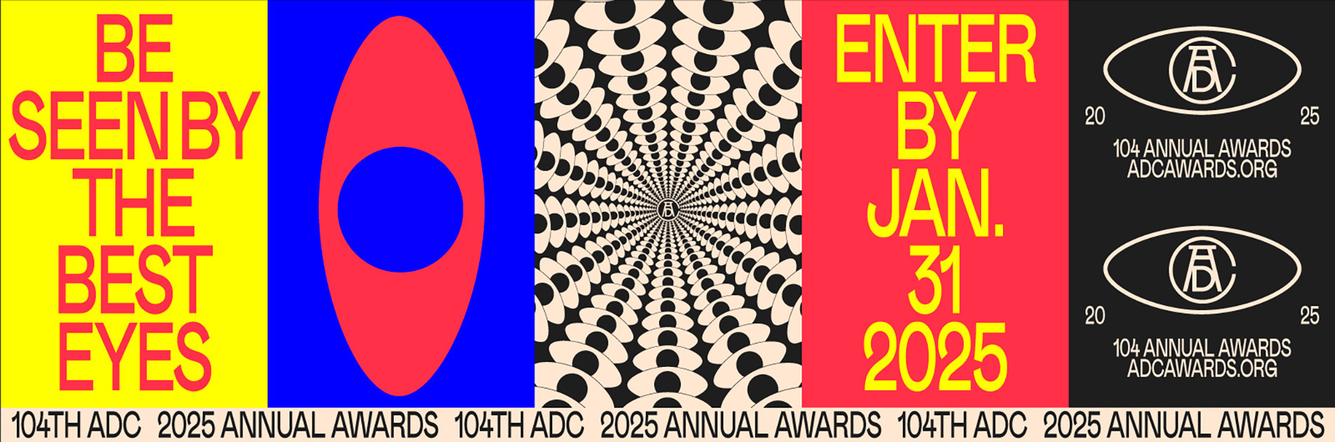 ADC 104th annual awards launches with “Best Eyes” campaign by MullenLowe Design Studio