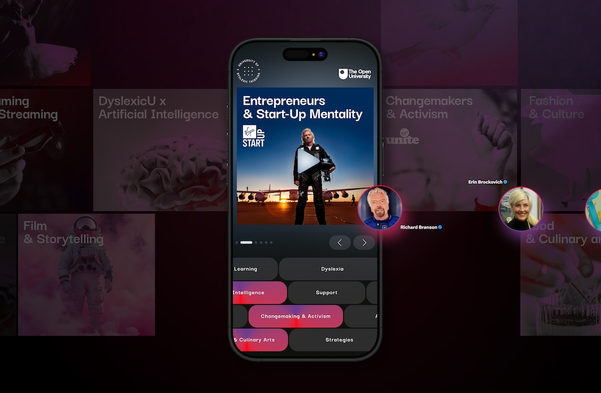 Seen+Noted: DDB Group Melbourne, Adam&EveDDB + Collider partner with Sir Richard Branson, Virgin + Made By Dyslexia to launch the world’s first University of Dyslexic Thinking – DyslexicU