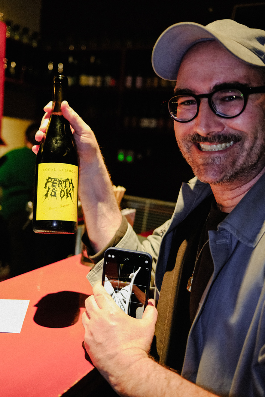 Perth is OK! launches collaboration wine with Local Weirdos at Astral Weeks
