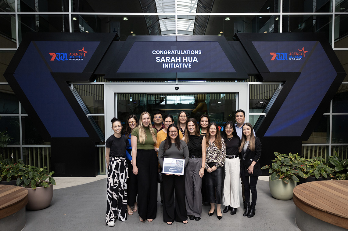 Seven West Media’s Agency All Star winner for August is Initiative’s Sarah Hua