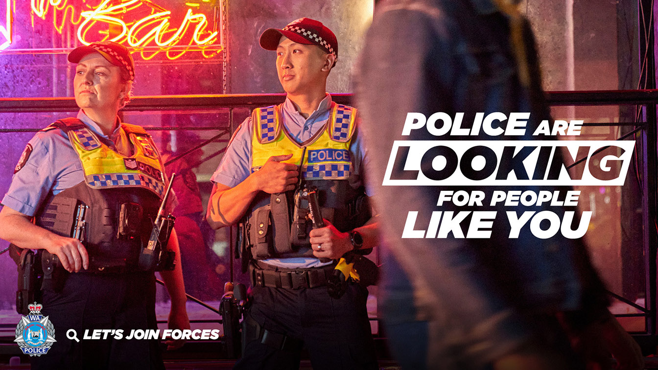 The Western Australia Police Force is looking for ‘People like You’ via new Gatecrasher campaign