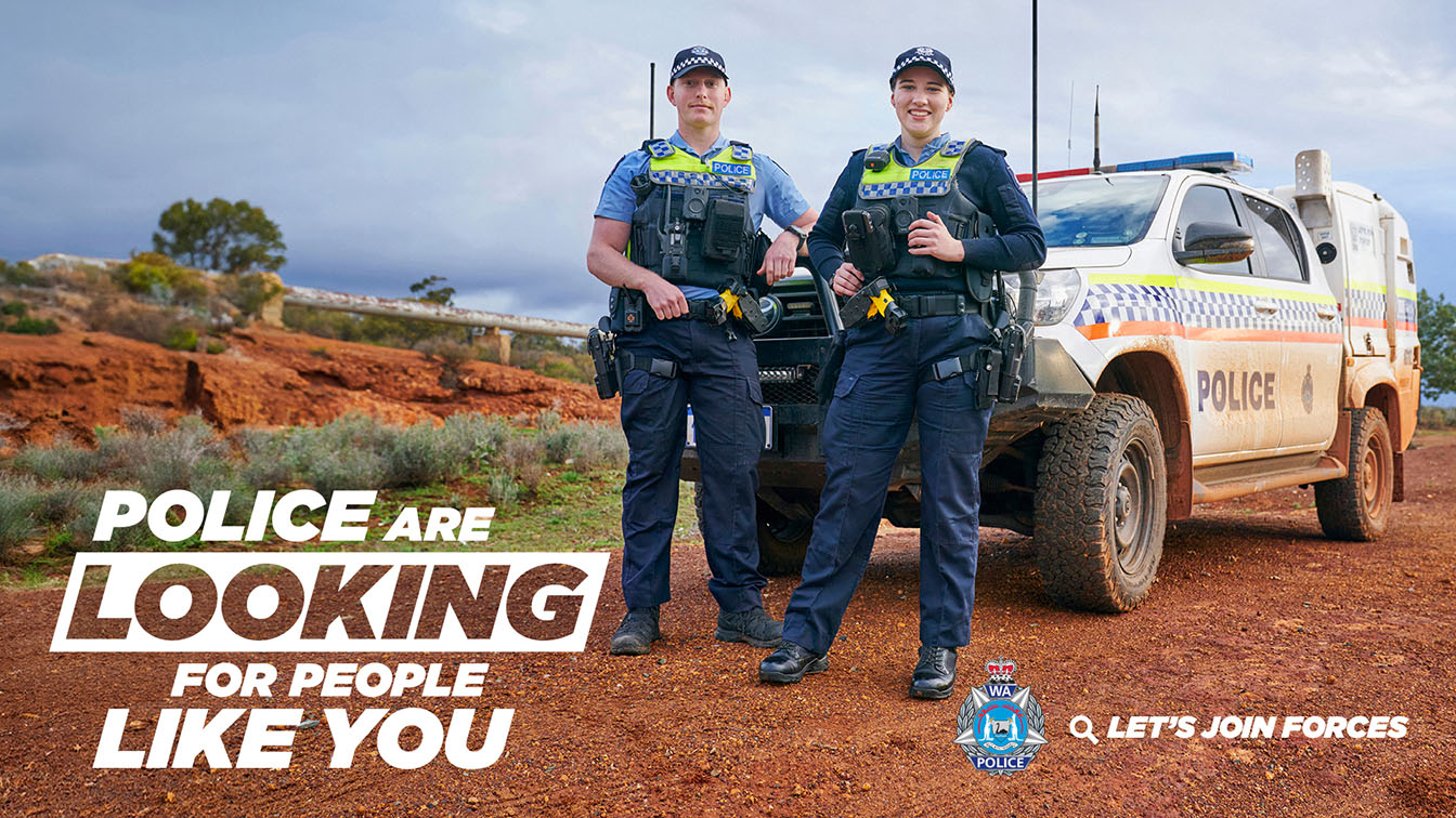 The Western Australia Police Force is looking for ‘People like You’ via new Gatecrasher campaign