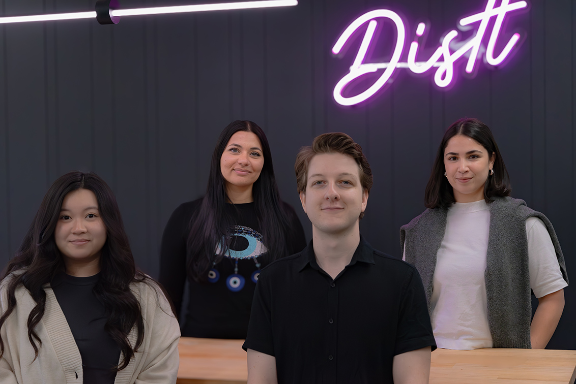 Distl welcomes Jakeb Munn, Sofia Magro, Jade Shaikh and Tho Nguyen to their team