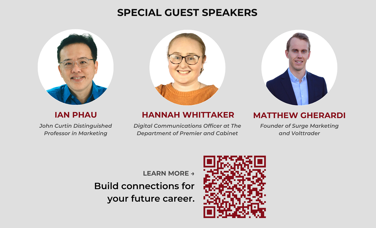Ian Phau, Hannah Whittaker and Matthew Gherardi join Grill The Marketer: Student Edition