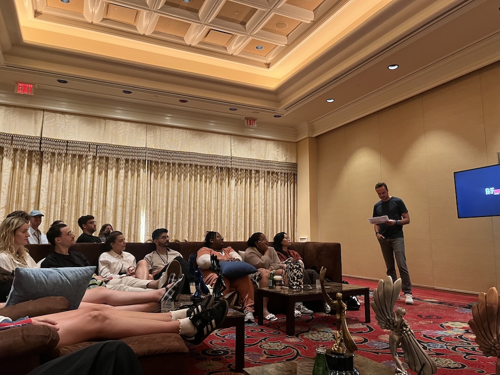 Declan + Imogen’s Creative LIAisons Diary #2: Acid Reflux and Enlightenment – What Vegas Taught Us