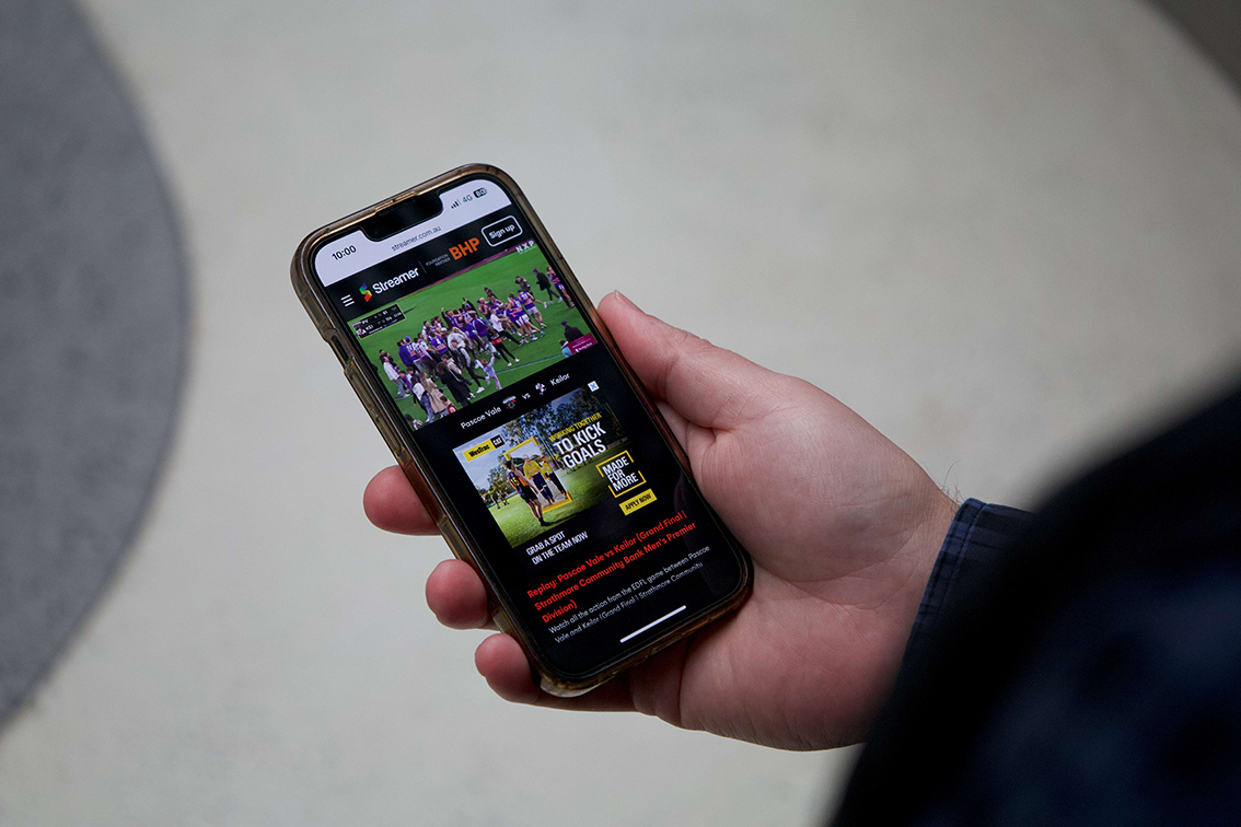 Streamer smashes audience records in September Community sport streaming platform
