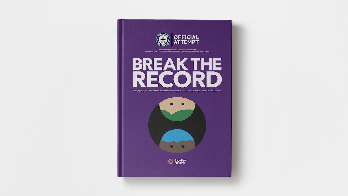 Seen+Noted: ‘Break The Record’: Together for Girls launches global record-breaking campaign to end childhood sexual violence
