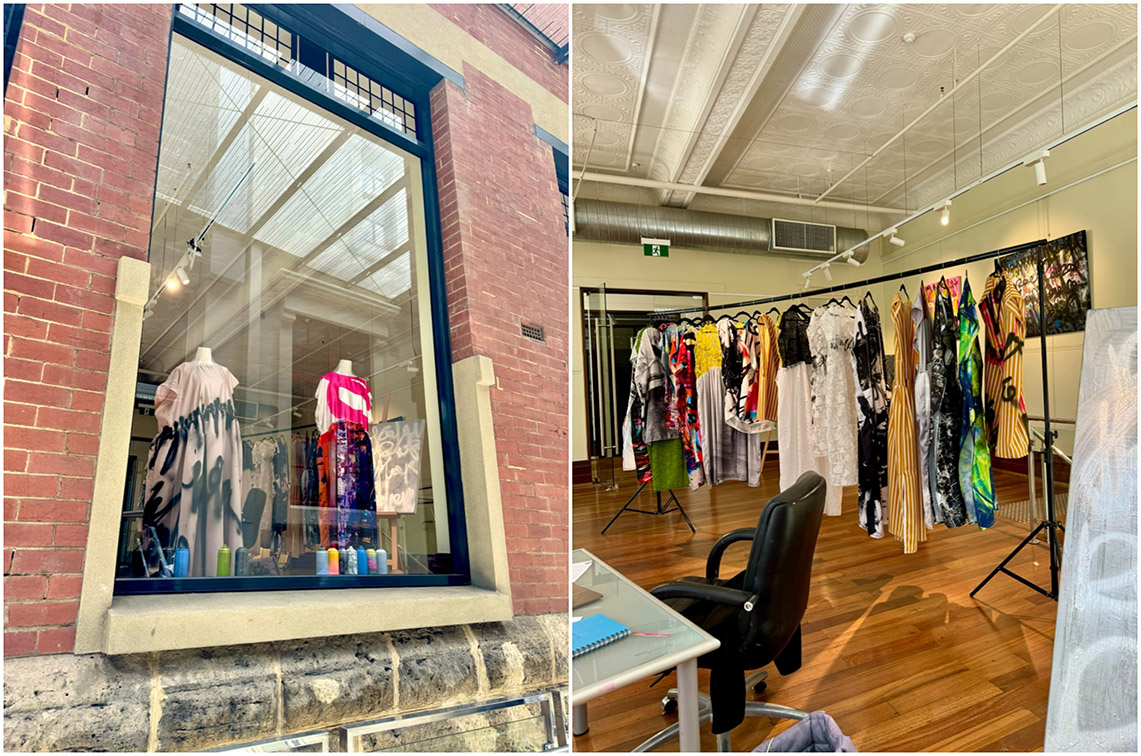 AKA.ARTWEAR on show in the heart of Perth Tuesday to Friday at Brookfield Place