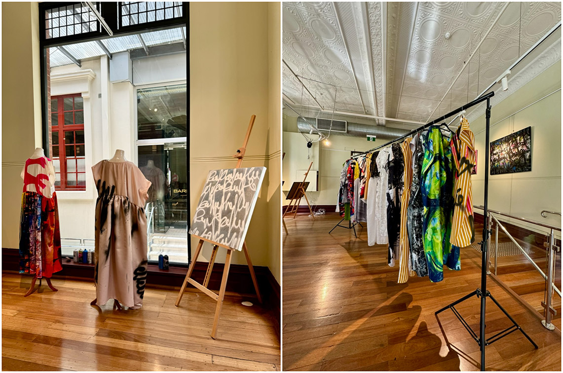 AKA.ARTWEAR on show in the heart of Perth Tuesday to Friday at Brookfield Place