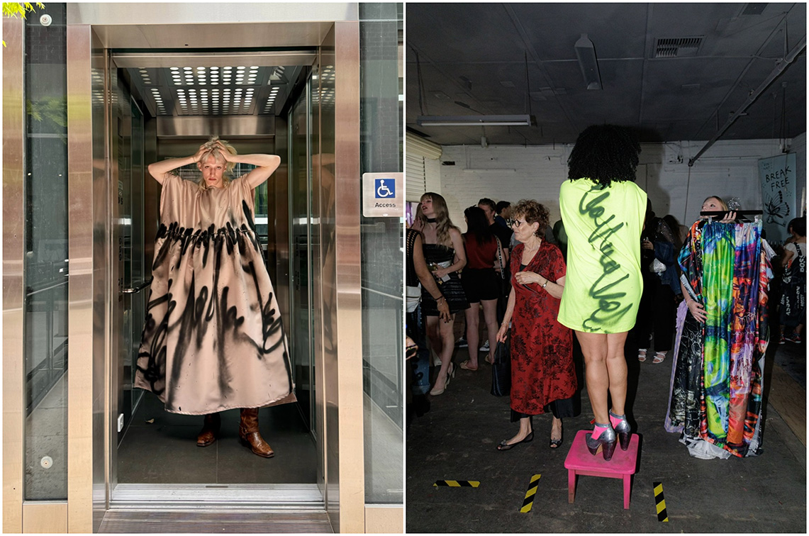 AKA.ARTWEAR on show in the heart of Perth Tuesday to Friday at Brookfield Place
