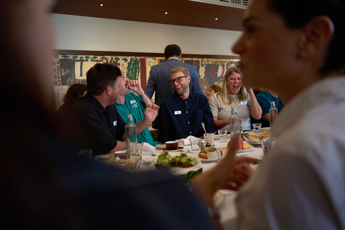 Adam Ferrier chats weaponizing creativity at inaugural WAMA and PADC breakfast