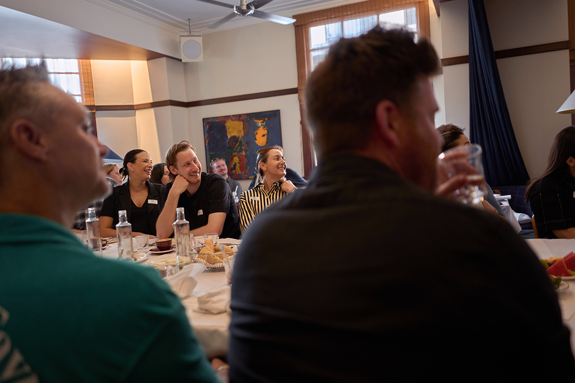 Adam Ferrier chats weaponizing creativity at inaugural WAMA and PADC breakfast