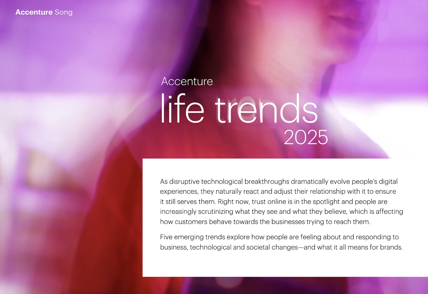 Accenture’s Life Trends Report reveals insights on navigating consumer trust and digital shifts